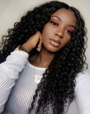 24 Inch Curly Long Wigs For African American Women The Same As The Hairstyle In The Picture pn
