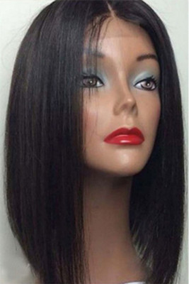 14 Inch Straight Bob Wigs For African American Women The Same As The Hairstyle In The Picture mb
