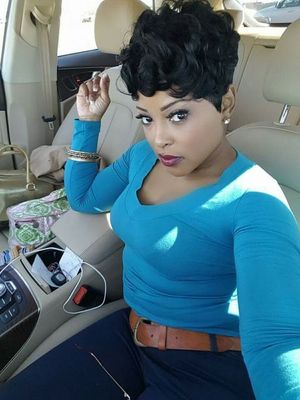 8 Inch Wig Pixie Cut Wig Curly Short Pixie Cut Wigs For African American Women Short Curly Wigs