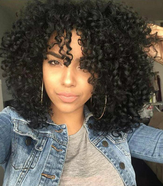 14 Inch Curly Wigs For African American Women The Same As The Hairstyle 