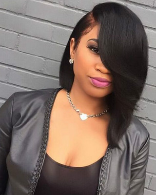 12 Inch Bob Wigs For African American Women The Same As The Hairstyle In The Picture ns