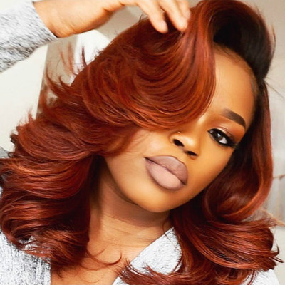 14 Inch Wavy Wigs For African American Women The Same As The Hairstyle In The Picture dp