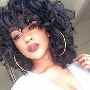 12 Inch Curly Wigs For African American Women The Same As The Hairstyle In The Picture me