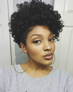 10 Inch Short Curly Wigs For African American Women The Same As The Hairstyle In The Picture ok