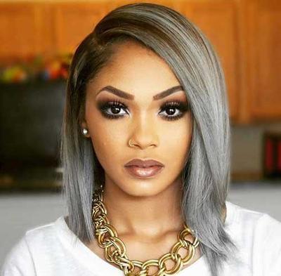 12 Inch Gray Wigs For African American Women The Same As The Hairstyle   ABUIABACGAAgvtWy0QUokKyc0AUw9AM46wM!400x400 