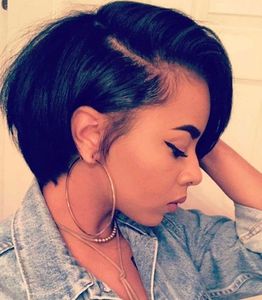 10 Inch Short Bob Wigs For African American Women The Same As The Hairstyle In The Picture fs