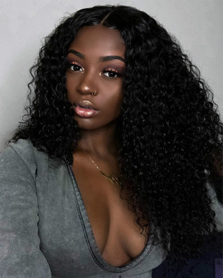 24 Inch Curly Long Wigs For African American Women The Same As The Hairstyle In The Picture po